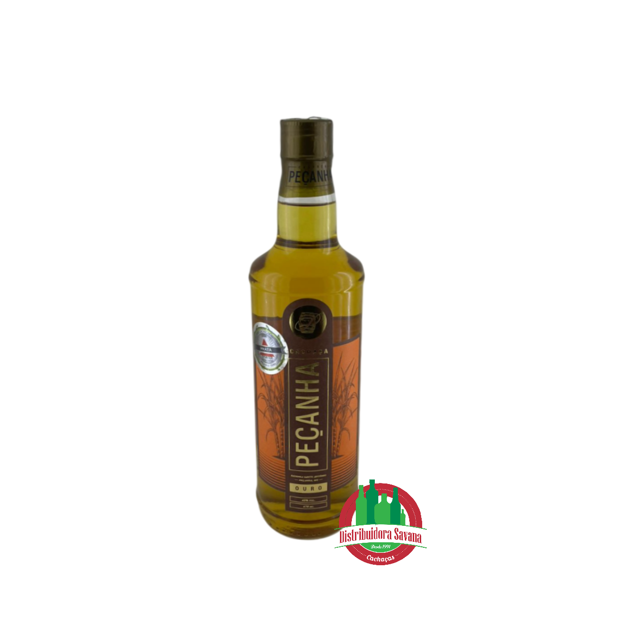 Cachaça Peçanha Ouro 670ml - Savana Cachaças
