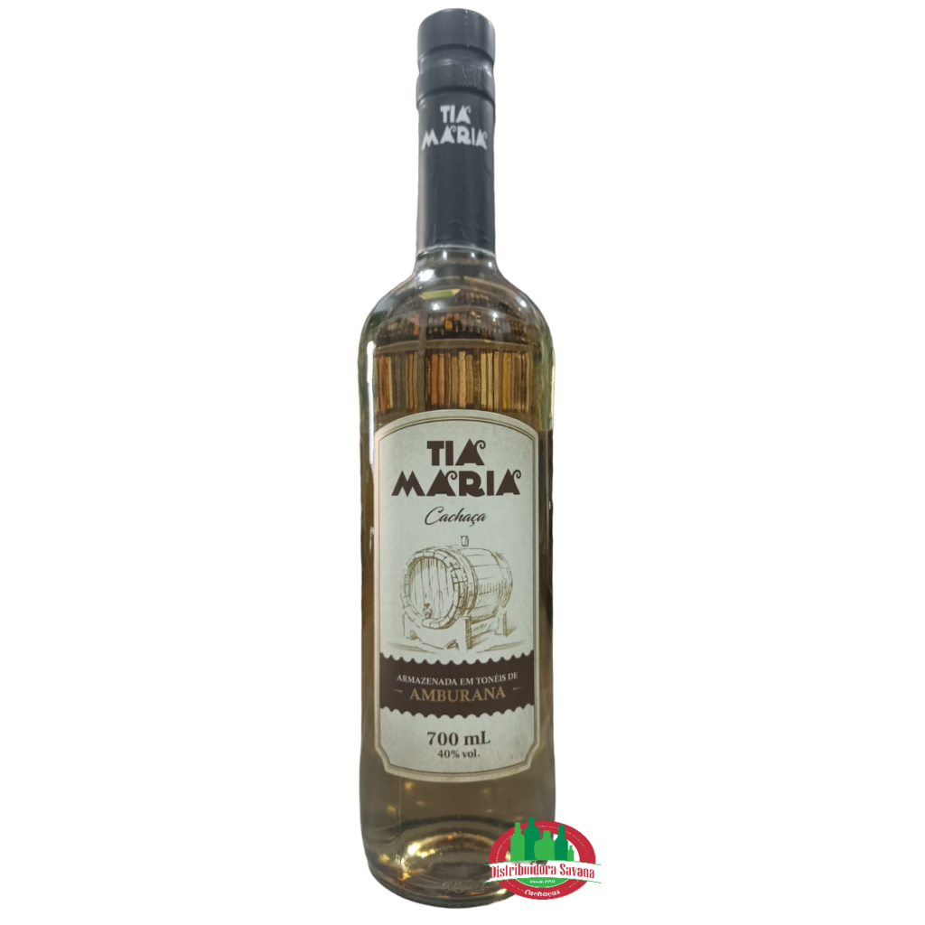 Cachaça Tia Maria Ouro 700ml Savana Cachaças