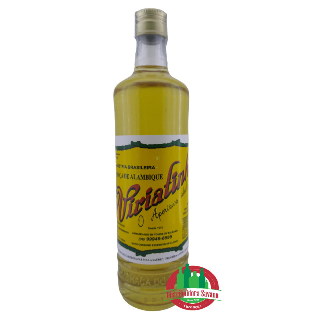 Cachaça Viriatinha 700ml - Savana Cachaças